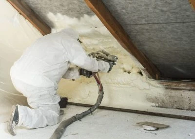 Spray Foam roof insulation